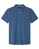Thumbnail 1 of Hackett Men's Slim Fit Short Sleeve Pique Polo - Dark Denim Blue