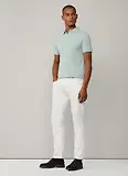 Thumbnail 8 of Hackett Men's Slim Fit Short Sleeve Pique Polo - Menthol Green