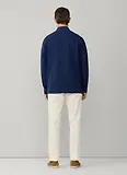 Thumbnail 6 of Hackett Men's Linen Field Jacket Overshirt - Old Navy