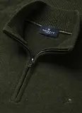 Thumbnail 10 of Hackett Men's Lambswool Half Zip Sweater - Hunter Green