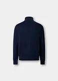 Thumbnail 9 of Hackett Men's Cotton Quarter Zip Jumper - Navy