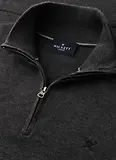 Thumbnail 8 of Hackett Men's Cotton Quarter Zip Jumper - Charcoal Grey