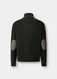 Thumbnail 3 of Hackett Men's Lambswool Quarter Zip Jumper - Hunter Green
