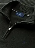 Thumbnail 5 of Hackett Men's Lambswool Quarter Zip Jumper - Hunter Green