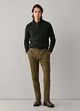 Thumbnail 7 of Hackett Men's Lambswool Quarter Zip Jumper - Hunter Green