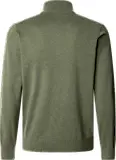 Thumbnail 2 of Hackett Men's Cotton Silk Quarter-Zip Jumper - Thyme Green