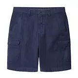 Thumbnail 1 of Hackett Men's Herringbone Cargo Shorts - Ink Blue