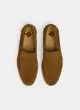 Thumbnail 2 of Hackett Men's Martin Soft Moccasin Suede Shoes - Nut Brown