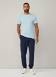 Thumbnail 7 of Hackett Men's Short Sleeve Cotton Jersey Lounge T-Shirt - Summer Blue