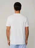 Thumbnail 6 of Hackett Men's Short Sleeve Cotton Jersey Lounge T-Shirt - White