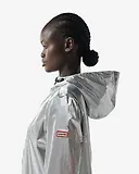 Thumbnail 8 of Hunter Unisex Metallic Packable Jacket - Silver