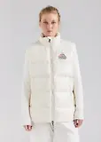 Thumbnail 2 of Pyrenex Unisex John Sleeveless Down Jacket - Chalk