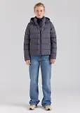 Thumbnail 3 of Pyrenex Women's Spoutnic Down Jacket - Ebony Grey