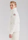 Thumbnail 4 of Pyrenex Women's Goldin Short Down Jacket - Chalk White