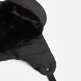 Thumbnail 4 of Hunter Rosyth Ripstop Puffer Trapper Hat - Black