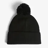 Thumbnail 3 of Hunter Anagach Ribbed Pom Beanie & Gloves Box Set - Black