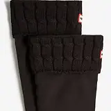 Thumbnail 3 of Hunter 6 Stitch Cable Tall Boot Socks - Black
