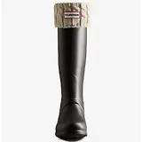 Thumbnail 2 of Hunter 6 Stitch Cable Tall Boot Socks - Hunter White