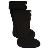 Thumbnail 1 of Hunter Recycled Downpour Fleece Tall Boot Socks - Black