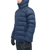 Thumbnail 4 of Haglöfs Men's Rosson Down Hooded Jacket - Tarn Blue