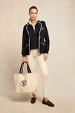 Thumbnail 3 of Holland Cooper Women's Classic Shopper - Ecru Navy
