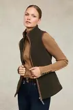 Thumbnail 3 of Holland Cooper Women's Country Fleece Gilet - Khaki