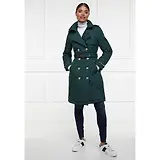 Thumbnail 2 of Holland Cooper Women's Knightsbridge Court Trainers - White Racing Green
