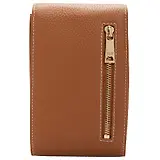 Thumbnail 5 of Holland Cooper Women's Knightsbridge Phone Pouch - Tan Gold
