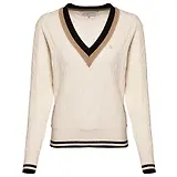 Thumbnail 1 of Holland Cooper Women's Melissa V Neck Knit - Natural