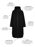 Thumbnail 5 of Holland Cooper Women's One-Size Waterproof Coat - Black