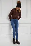 Thumbnail 5 of Holland Cooper Women's Ultra Mini Shearling Boots - Chocolate