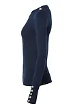 Thumbnail 2 of Holland Cooper Women's Buttoned Knit Crew Neck - Ink Navy