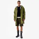 Thumbnail 2 of Hunter Andrea PU Rain Coat - Loden Green