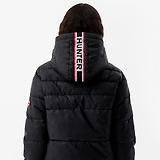 Hunter Women's Edine Short Puffer Jacket - Jet Black | British Attire