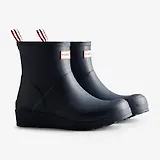 Thumbnail 2 of Hunter Women's Play Short Wellington Boots - Valtameri Blue