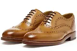 Thumbnail 3 of Oliver Sweeney Men's Aldeburgh Calf Leather Oxford Brogues - Tan