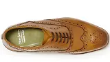 Thumbnail 4 of Oliver Sweeney Men's Aldeburgh Calf Leather Oxford Brogues - Tan