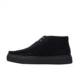 Clarks Men's Torhill Hi Boots - Black Suede | British Attire