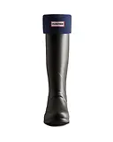 Thumbnail 3 of Hunter Recycled Fleece Cuff Tall Boot Socks - Navy
