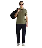 Thumbnail 3 of Napapijri Men's Eolanos Polo Shirt - Green Lichen