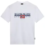 Thumbnail 1 of Napapijri Men's Aylmer Short Sleeve T-Shirt - White