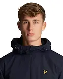 Thumbnail 4 of Lyle & Scott Men's Essential Zip Through Hooded Jacket - Dark Navy