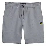 Thumbnail 5 of Lyle & Scott Men's Sweat Short - Mid Grey Marl