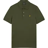 Thumbnail 4 of Lyle & Scott Men's Essential Plain Polo Shirt - Olive