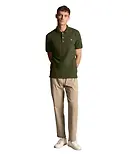 Thumbnail 1 of Lyle & Scott Men's Essential Plain Polo Shirt - Olive