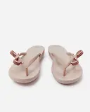 Thumbnail 9 of FitFlop Women's iQUSHION Glitz-Bow Flip Flops - Nude Rose