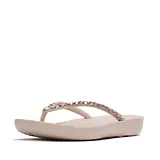 Thumbnail 4 of FitFlop Women's IQUSHION Ergonomic Multi-Crystal Flip-Flops - All Nude Rose