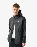 Thumbnail 3 of Hunter Unisex Downpour Izzy Pu Hooded Jacket - Black