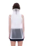 Thumbnail 15 of Hunter Unisex Downpour Izzy Pu Hooded Jacket - Clear Matte