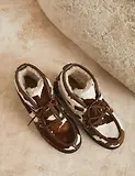 Thumbnail 10 of Penelope Chilvers Women's Incredible Friesian Shearling-Lined Boots - Brown/White